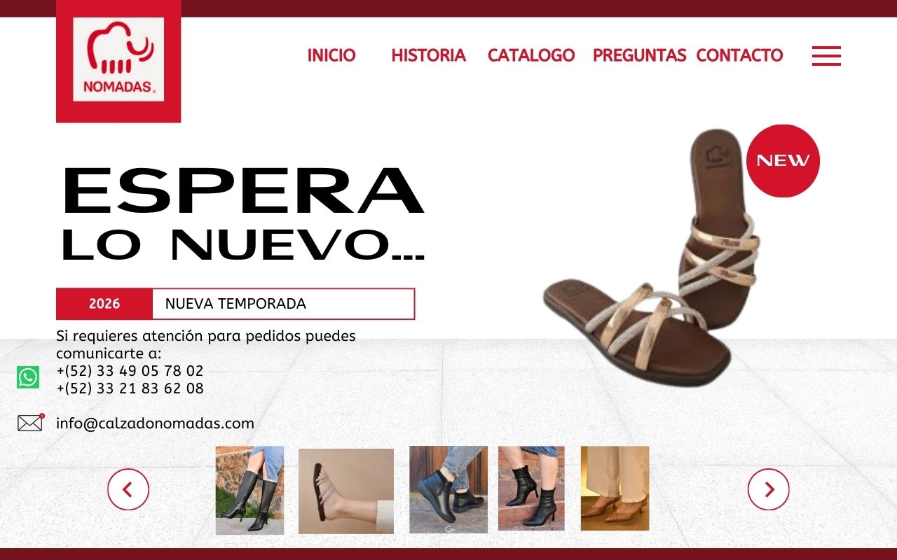 CALZADO NOMADAS